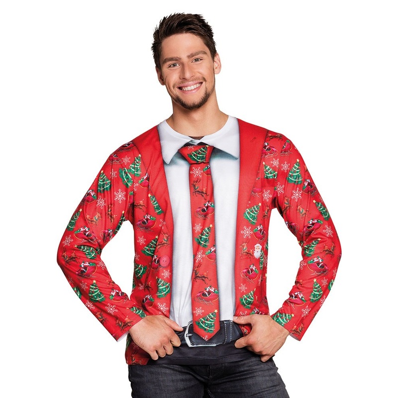 3D Christmas men shirt M