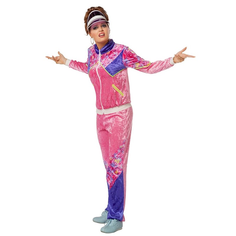 80s tracksuit Tina ladies costume 36