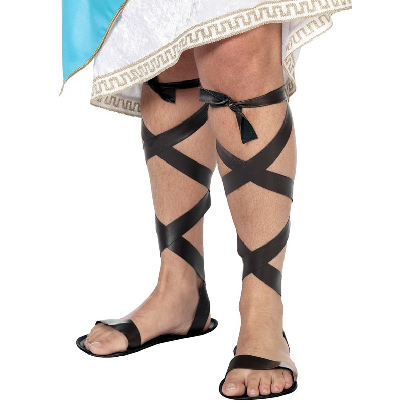 Black Roman shoes Claudio