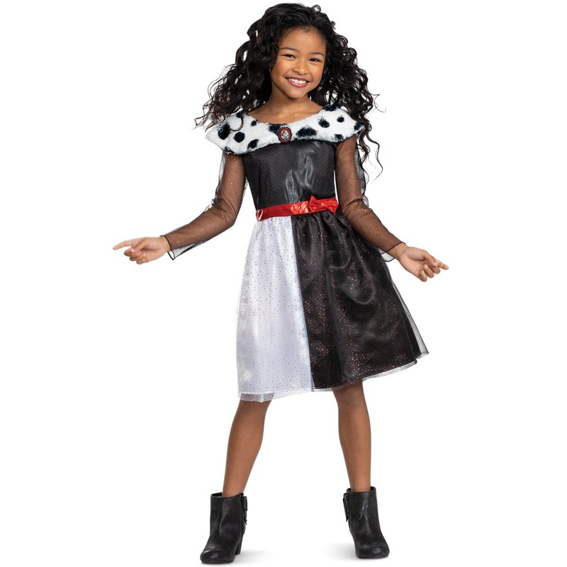 Cruella de Vil costume for girls