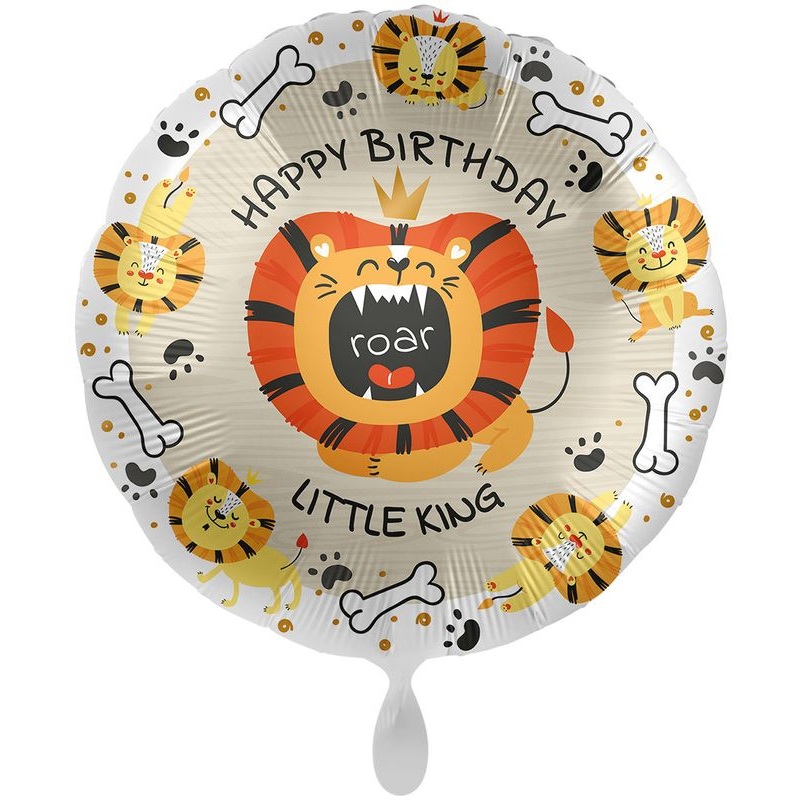 Folien Ballon kleiner Knig Lwe