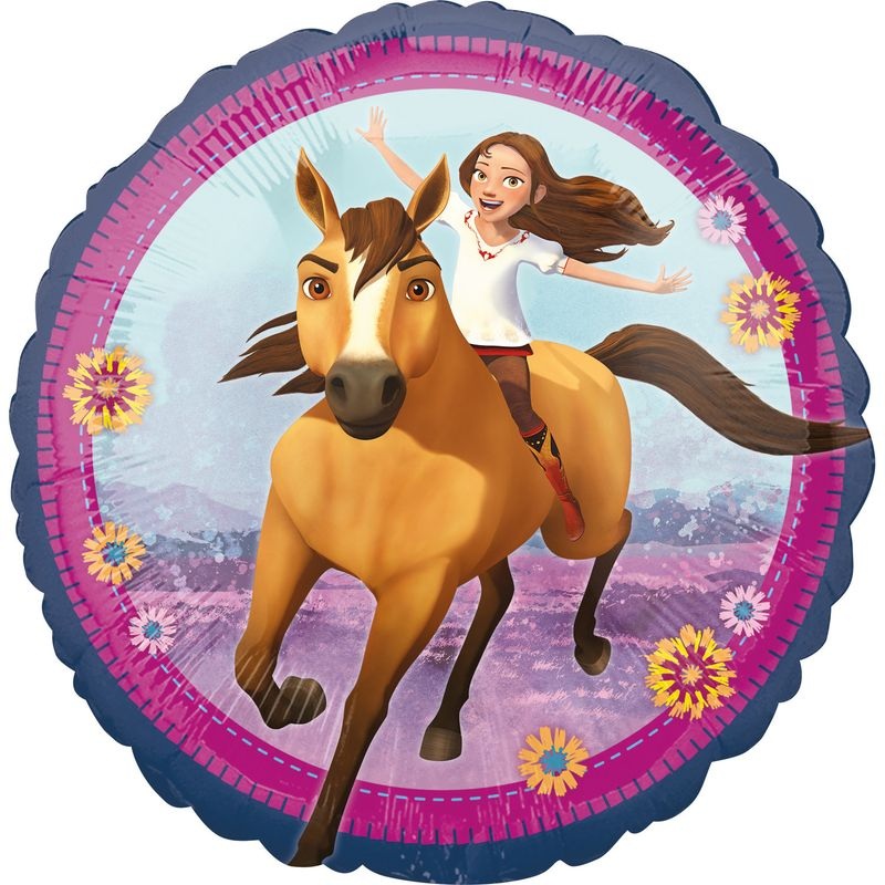 Folienballon Pferde Spirit der wilde Mustang