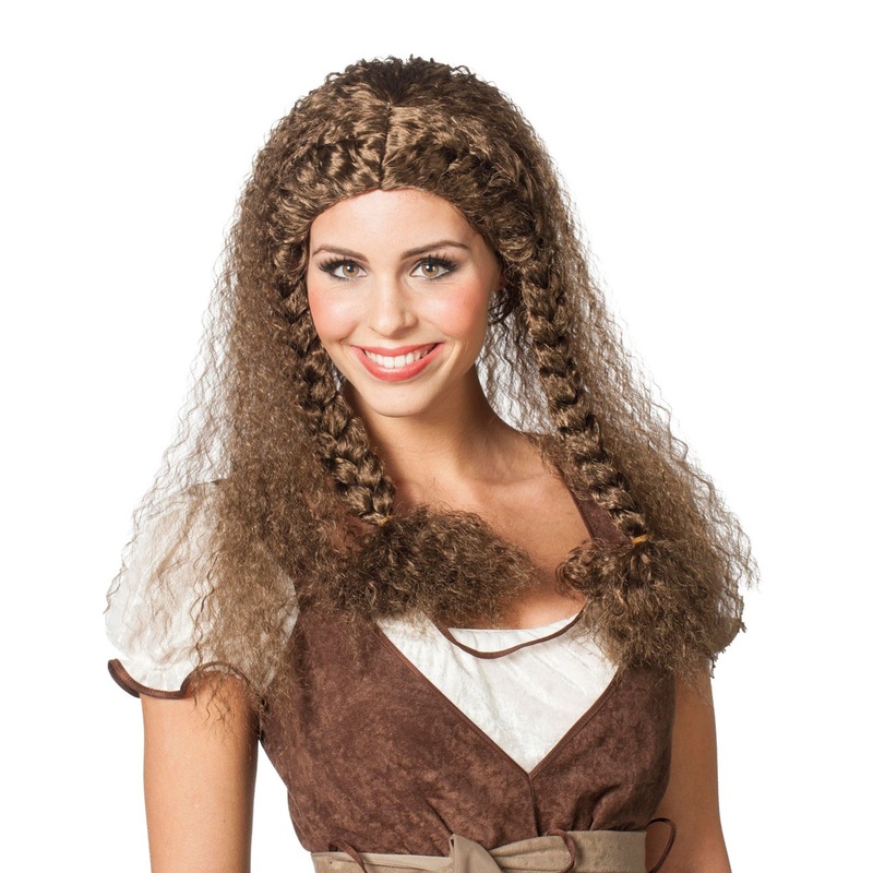 Frizzy long hair wig Kathi