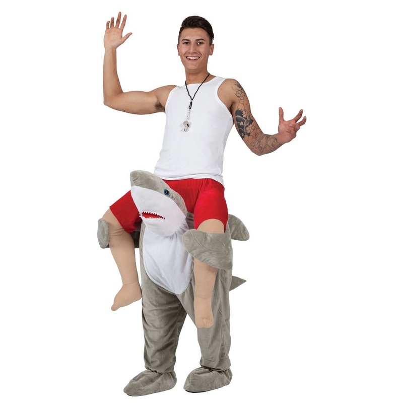 Great White Shark Piggyback Costume