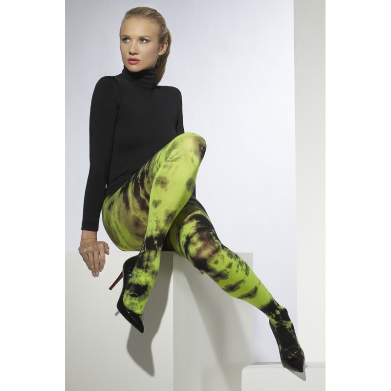 Green demonic tights