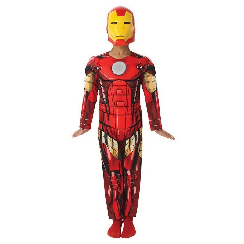 Hero Iron Man Avengers child costume S