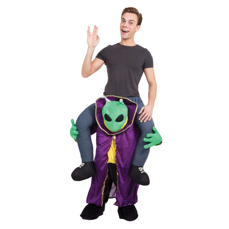 Martians piggyback costume