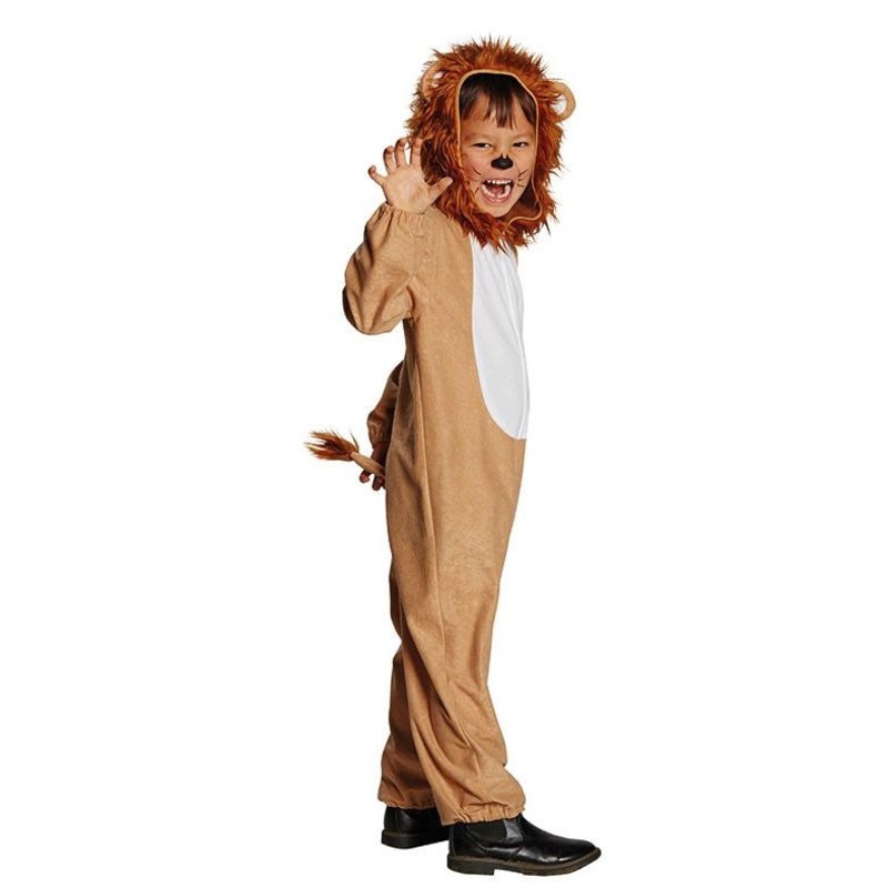 Plush lion children's full body costume 104