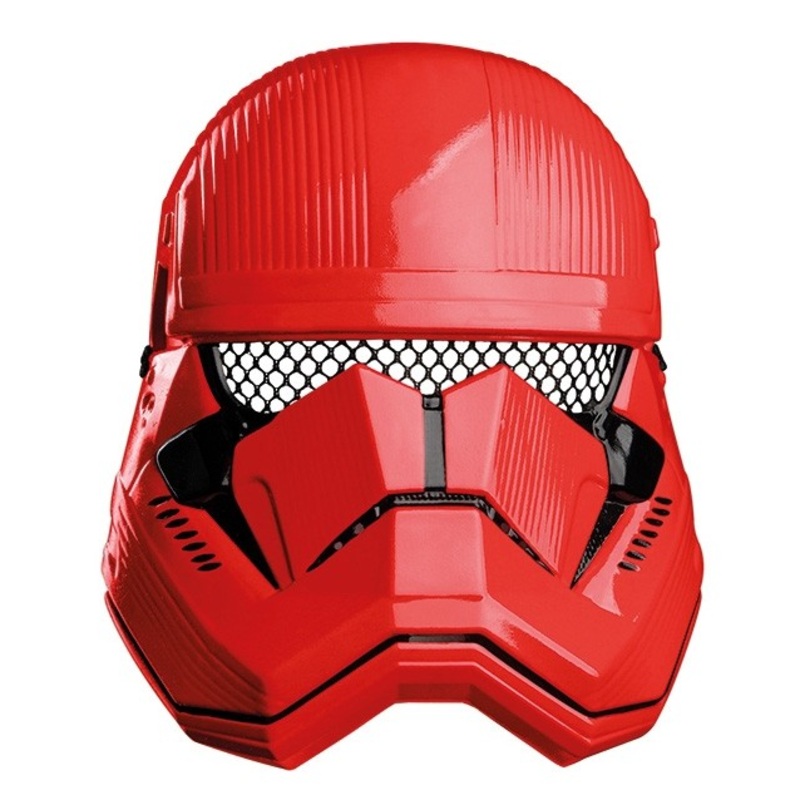 Red Star Wars Stormtrooper kids mask