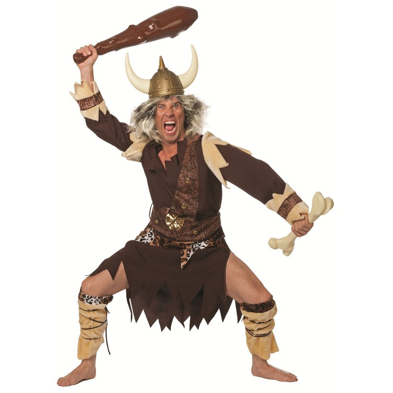 Rough Viking Stone Age mens costume 50