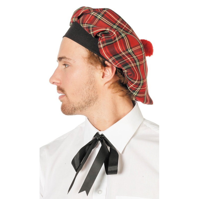 Scotland checked hat
