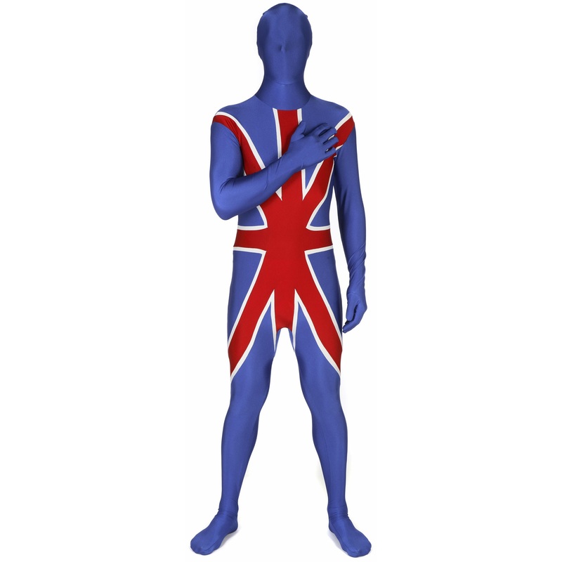 Union Jack UK Morphsuit M