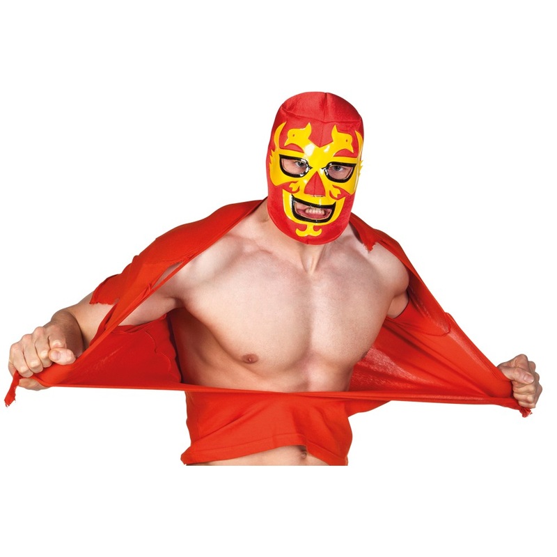 Wrestling Fireboy wrestler mask