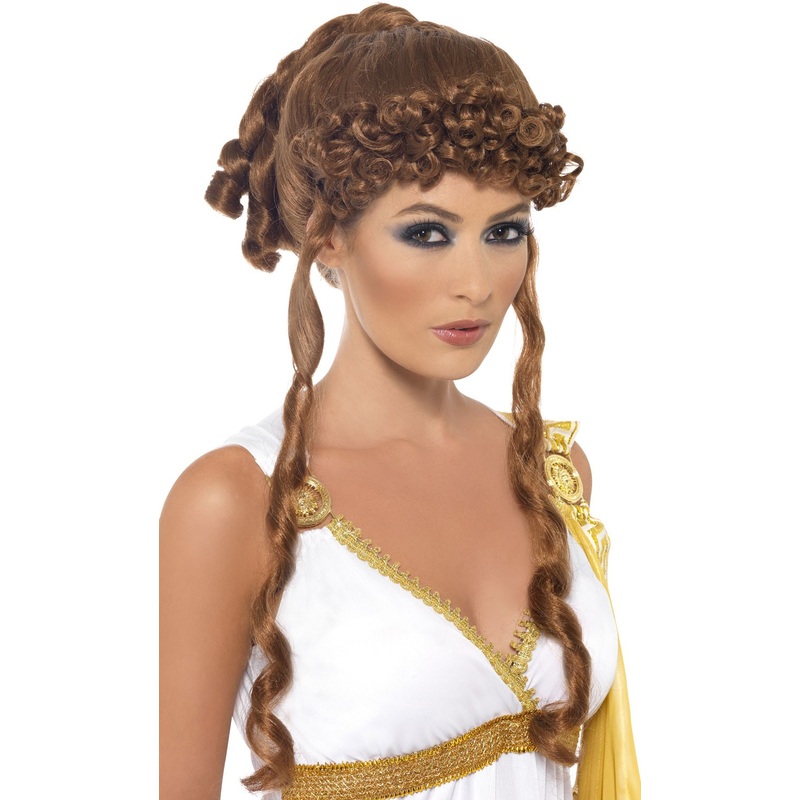 Brown Troy ladies wig