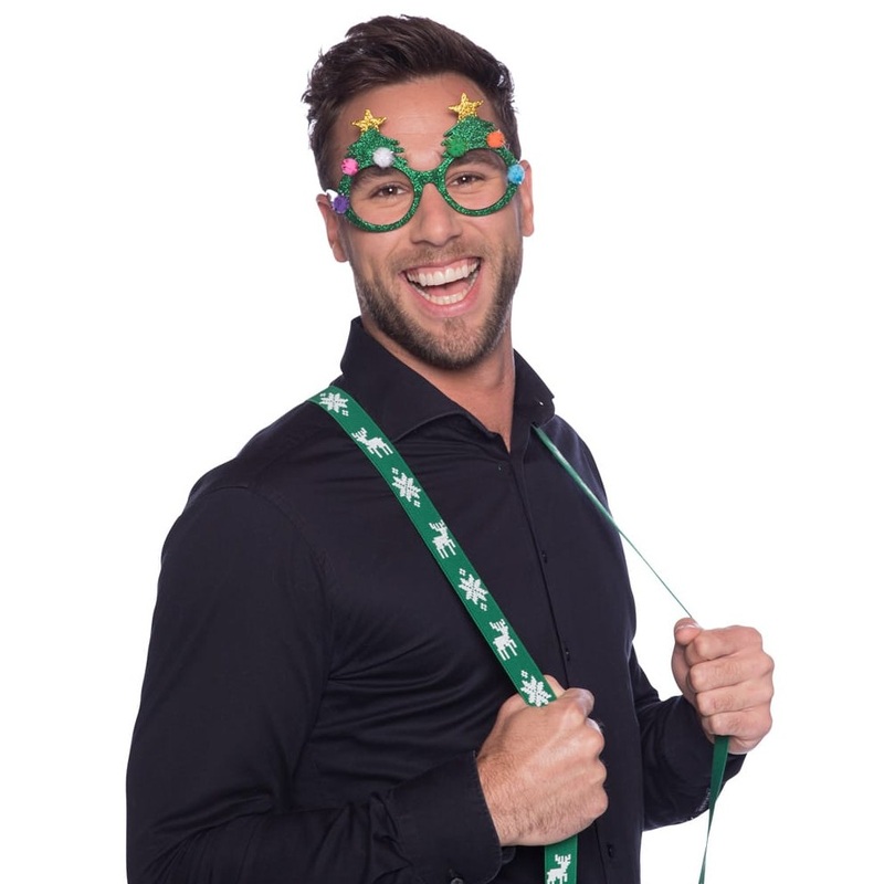 Christmas tree glasses