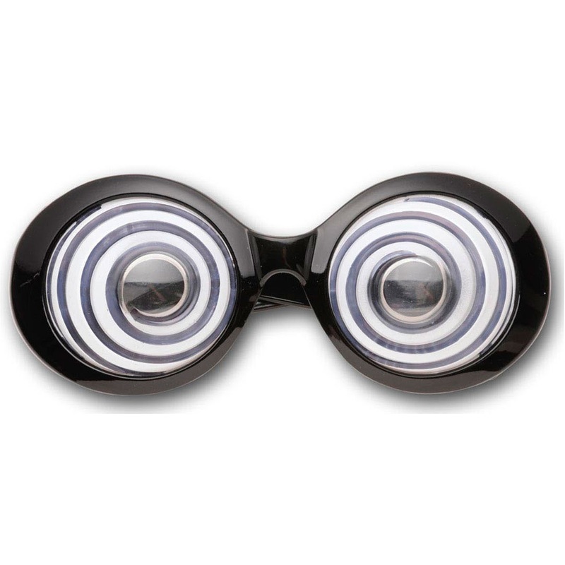 Crazy looking spirals party glasses