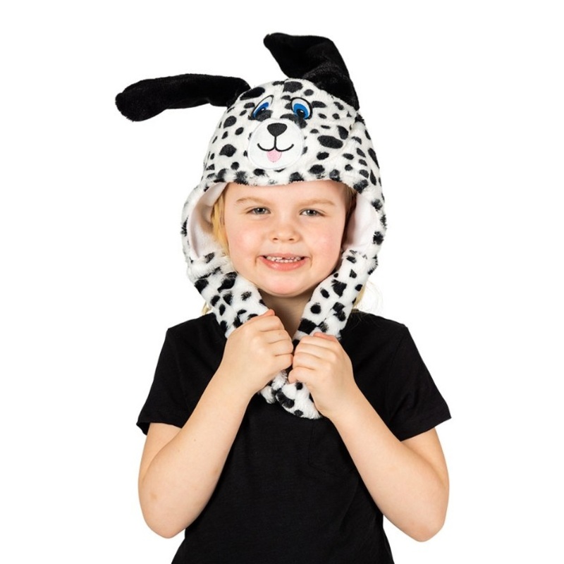Cute dalmatian hat with dancing ears