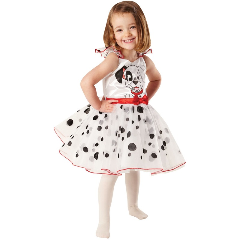 Dalmatian ballerina child costume