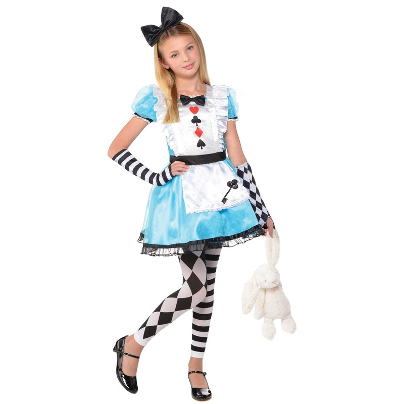 Deluxe Alice in Wonderland Costume Girls