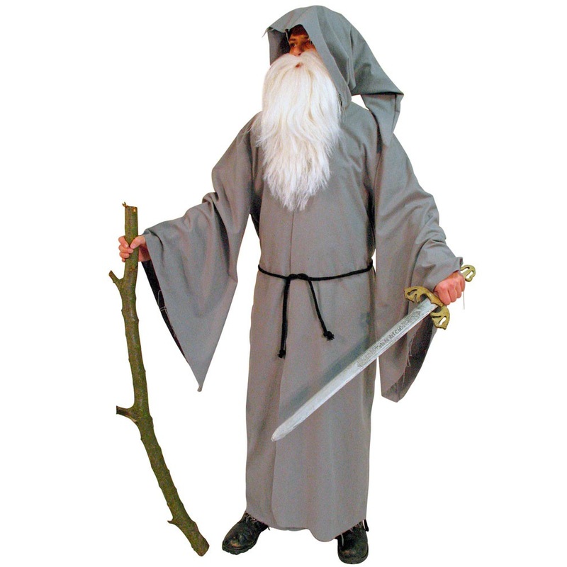 Druid coat costume for men
