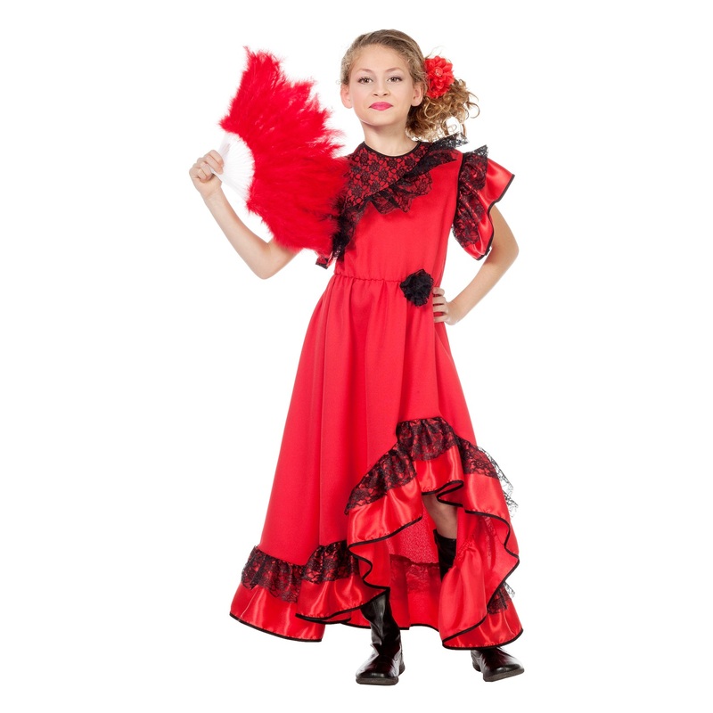 Fina Flamenco dancer girl costume 104