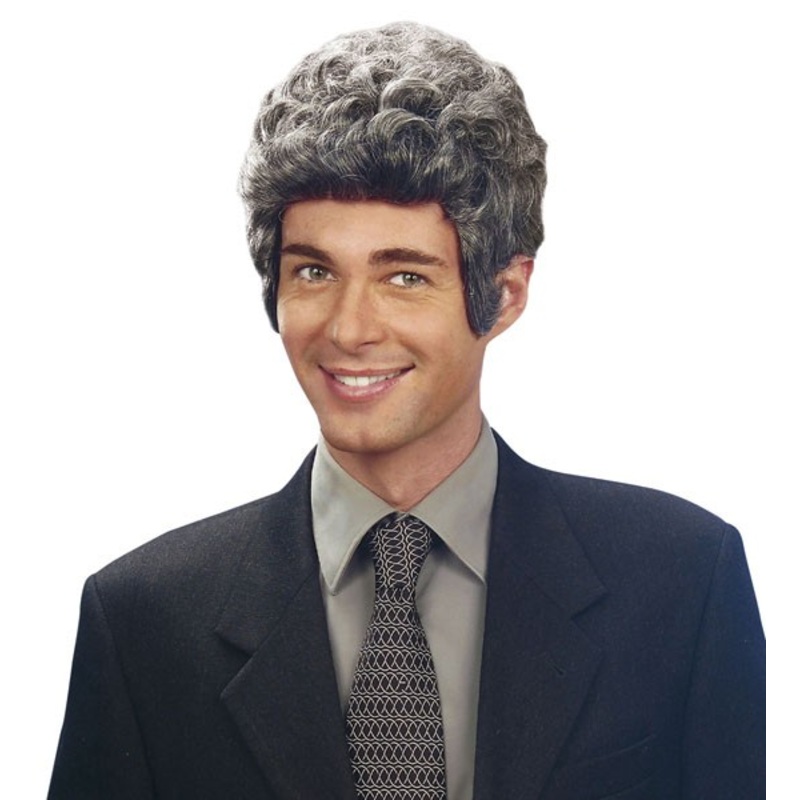 Men's wig with sideburns