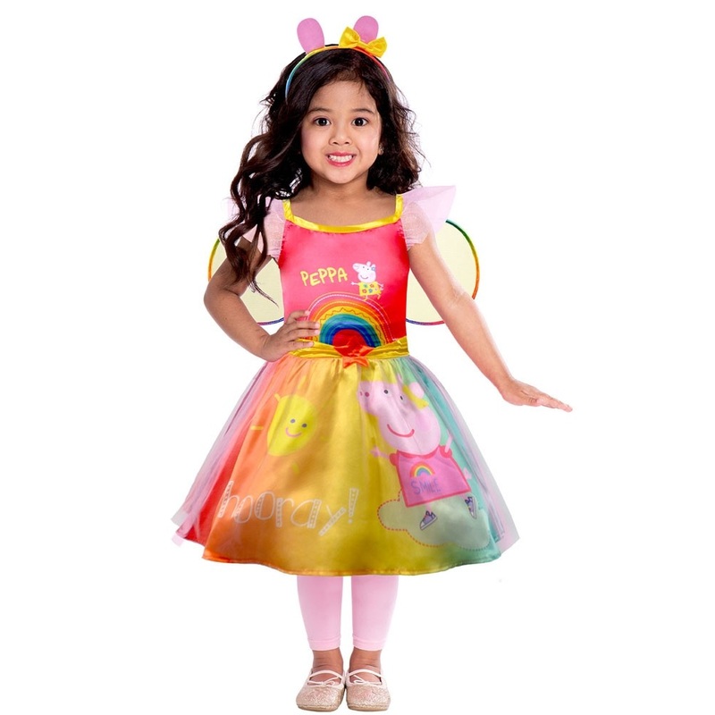 Peppa Pig Rainbow Fairy Costume Children's