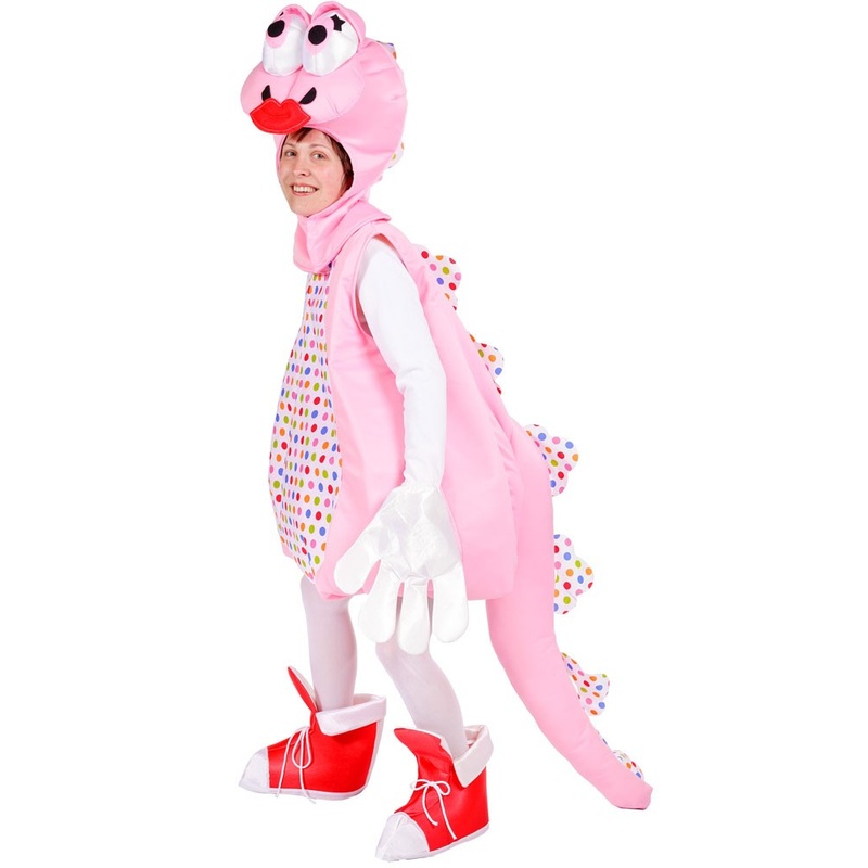 Pink dino ladies costume