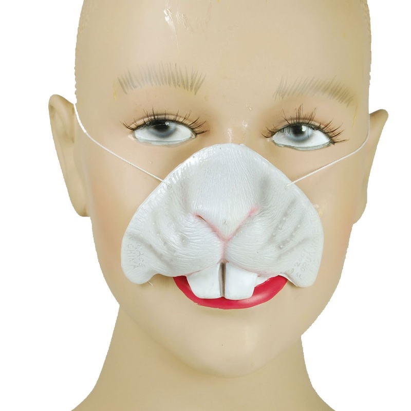 Rabbit nose with teeth