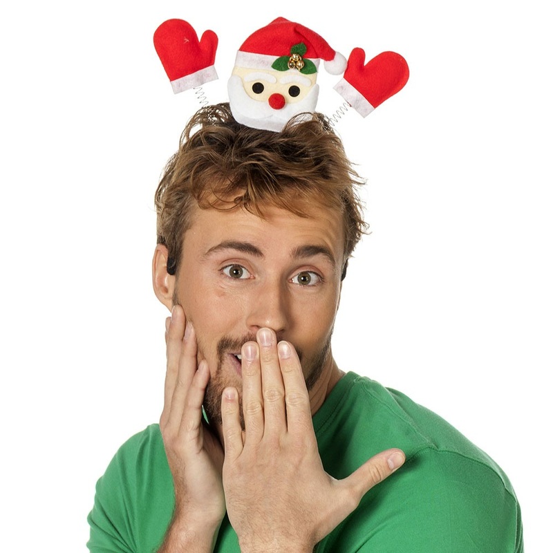 Santa Claus waving headband