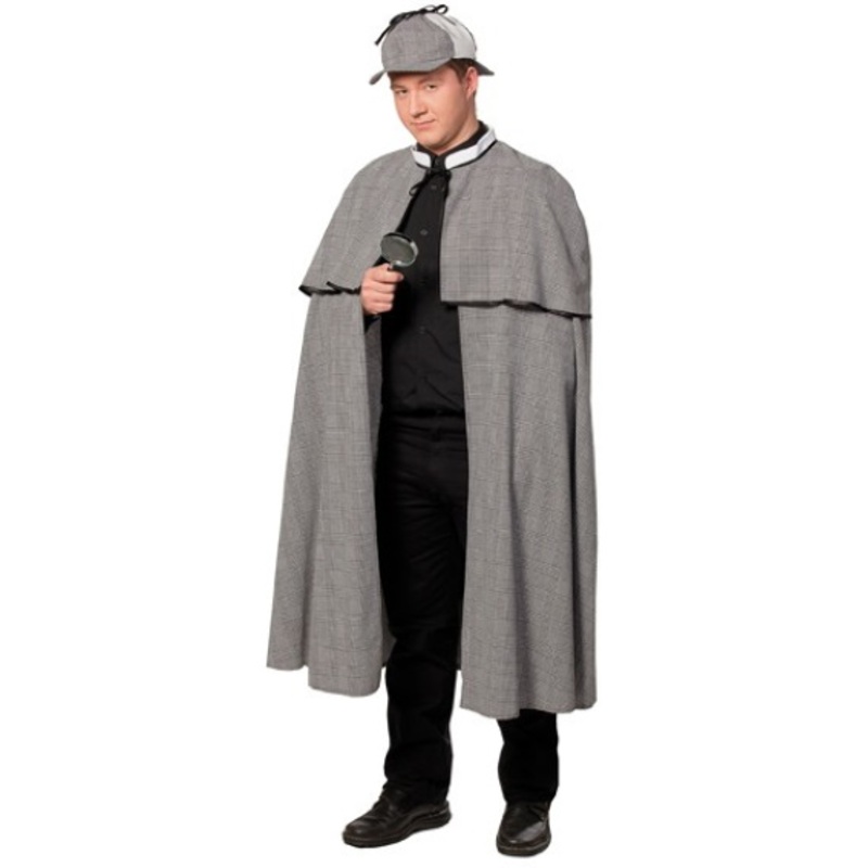 Sherlock Holmes detective costume M