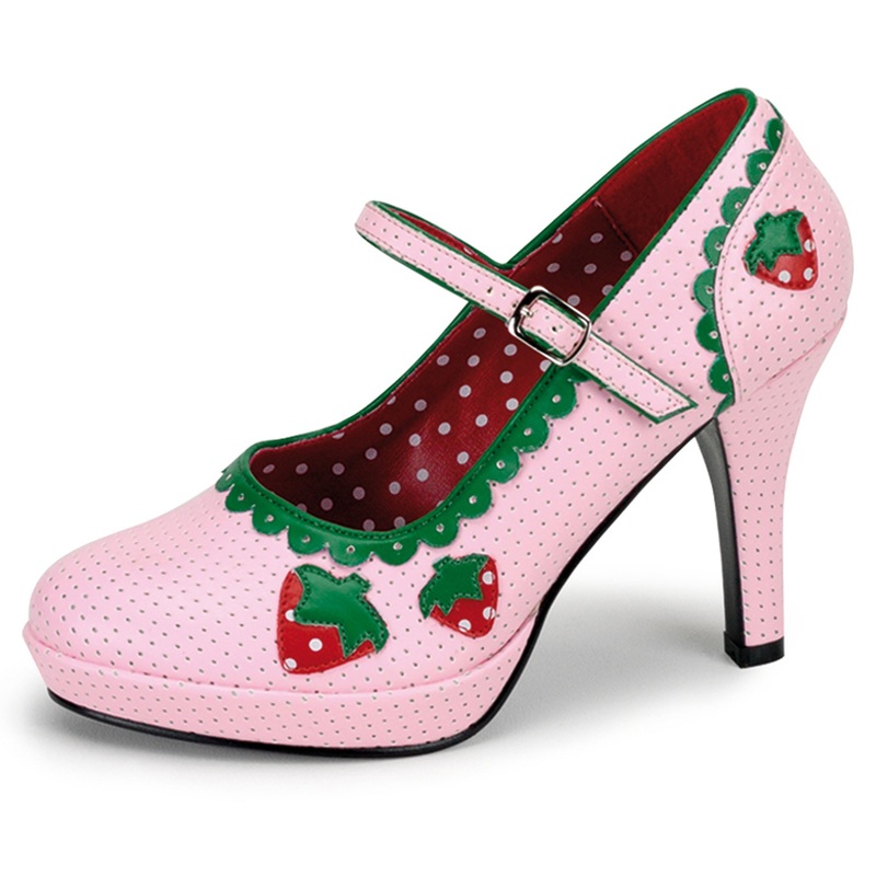 Strawberry pumps for women