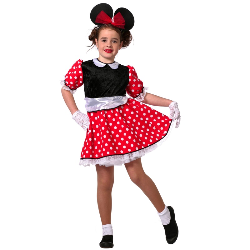 Sweet dot mouse costume for girls 104