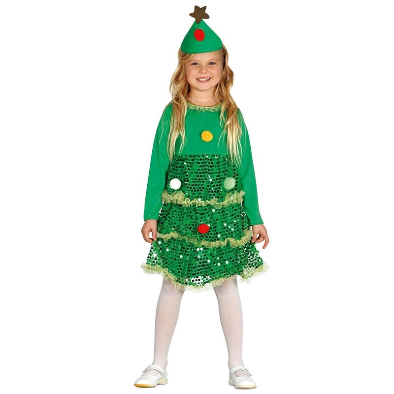 Tanny Christmas tree child costume