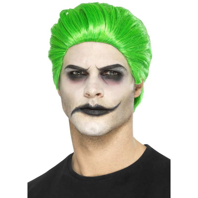 Trickster villain wig green
