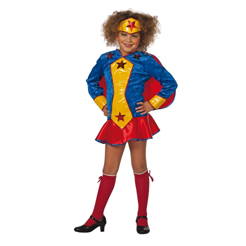 Wondergirl superhero costume for girls 116