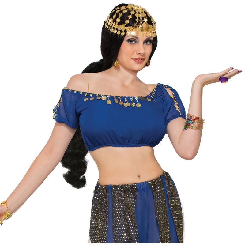 1001 nights coin headdress