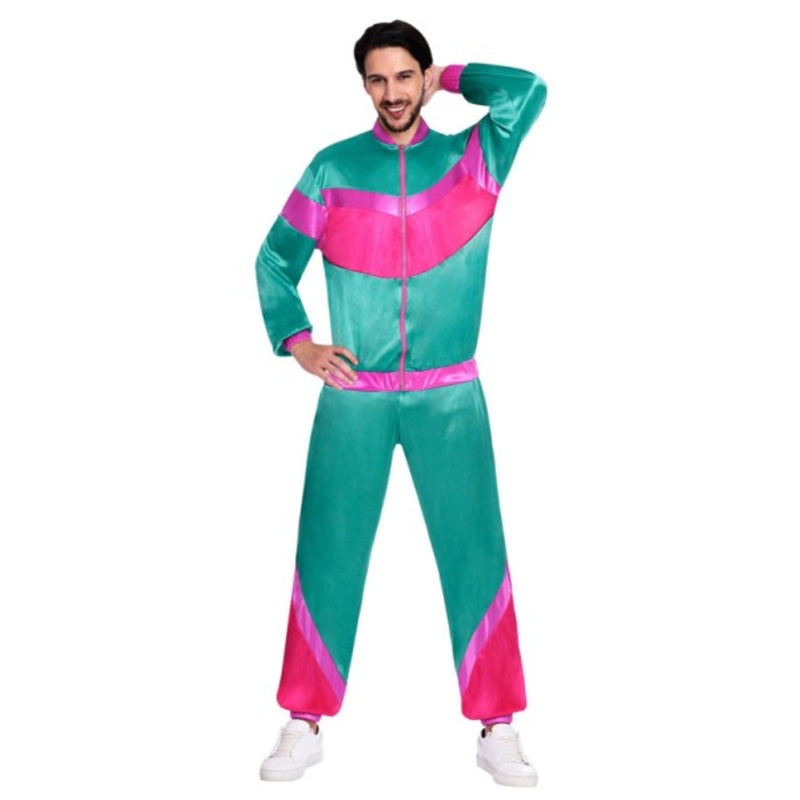 80s workout tracksuit for men M-L