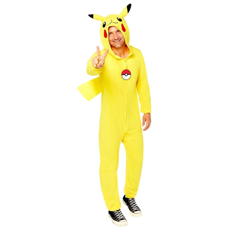 Adult Pokemon Pikachu costume M-L