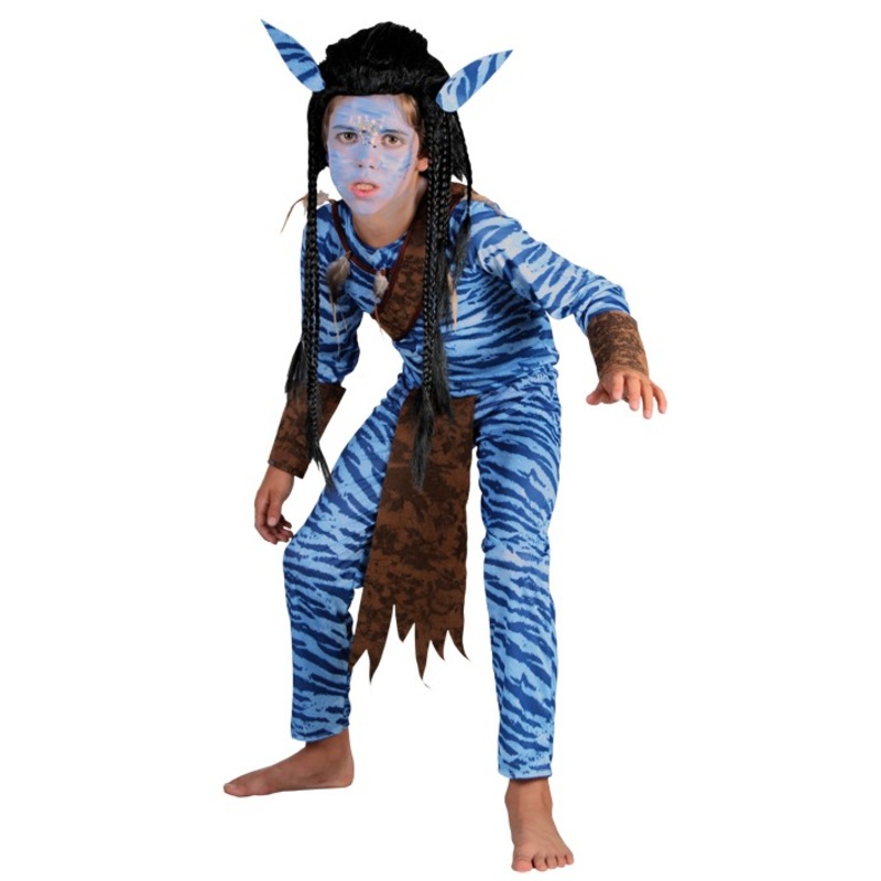 Alien warrior child costume
