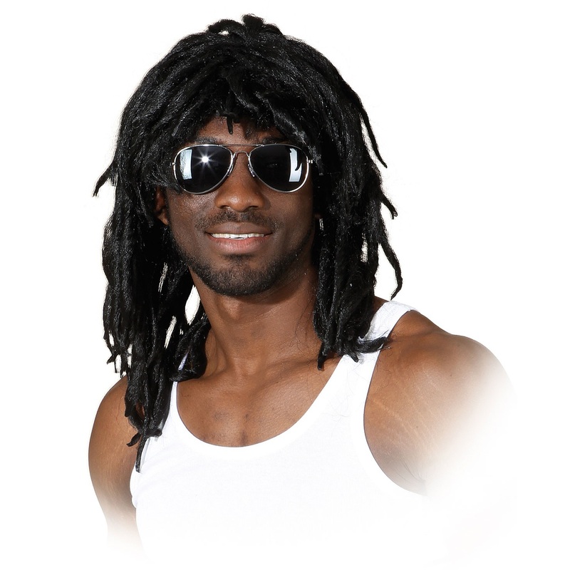 Black Rastafarian dreadlock wig