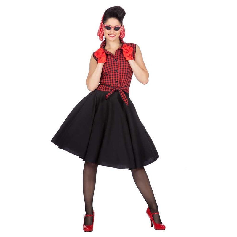 Checkered rockyabilly dress Kathi 36
