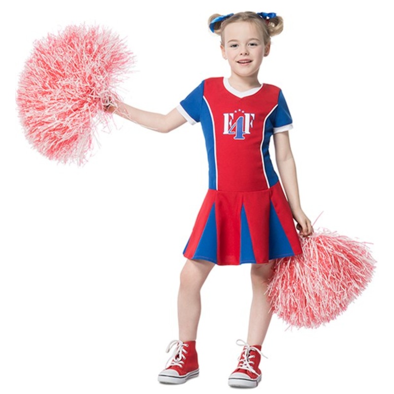 Cheerleader girl child costume 104