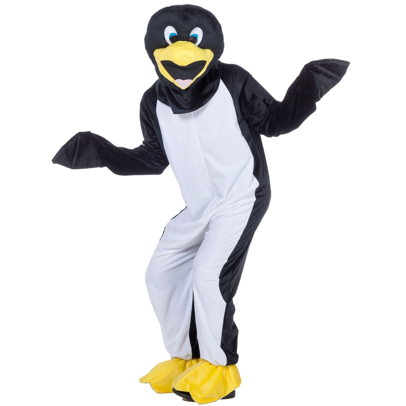 Crazy penguin mascot for men
