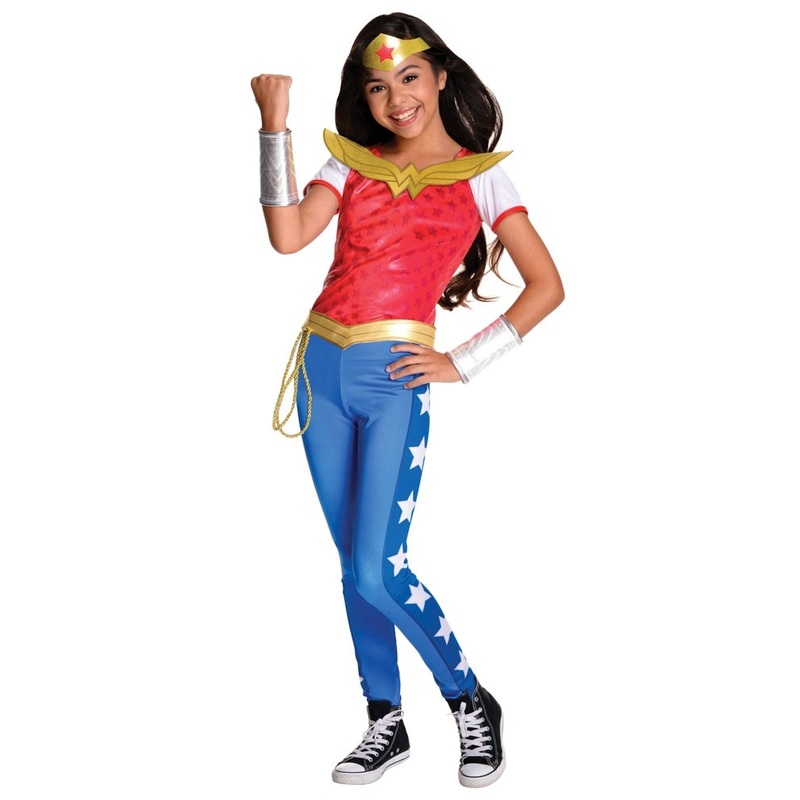 DC Super Hero Wonder Woman costume for girls S