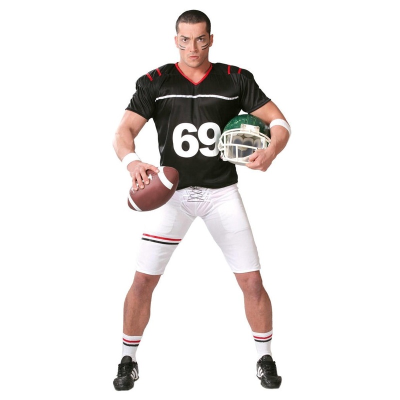 Football Quarterback 69 men's costume M