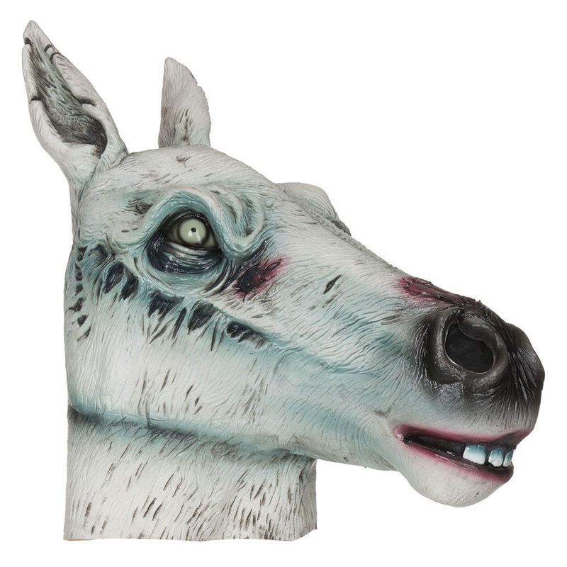 Horse head horror mask