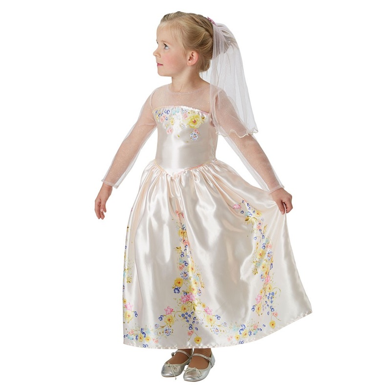White Cinderella wedding dress S