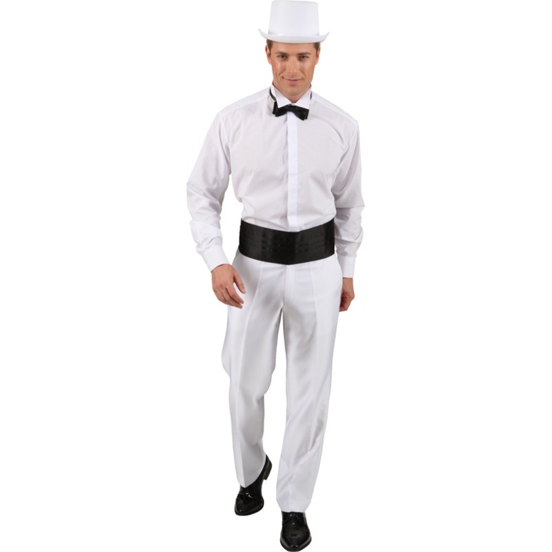 White tailcoat shirt men 48-50