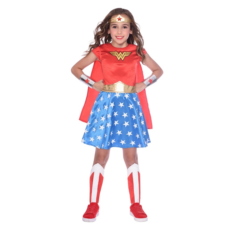Wonder Woman license costume for girls
